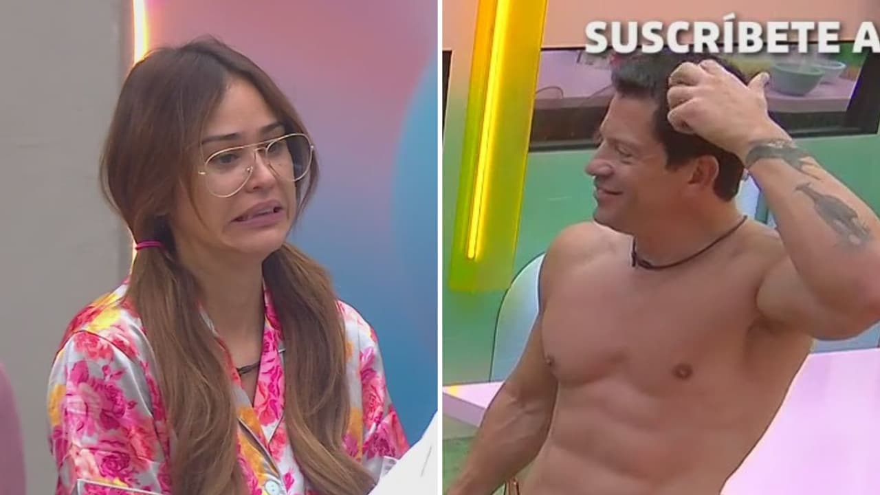 Yanet García queda sin palabras al ver a Yahir con poca ropa y esto dice frente a él