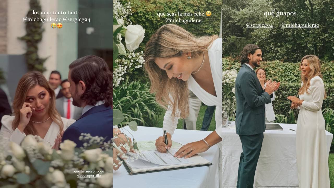 Así fue la boda de la hermana de Aislinn Derbez