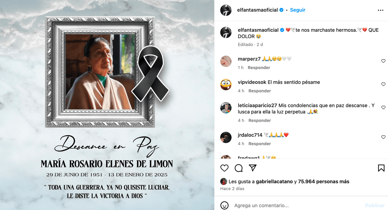 Integrante de ¿Quién es la Máscara? está de luto y se despide