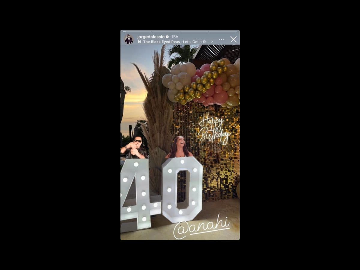 Anahí celebró su cumpleaños en Acapulco