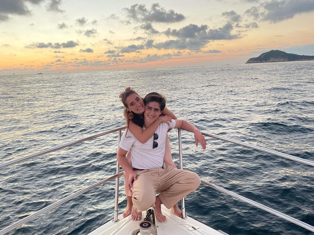 Maya Ricote y Patricio de Rodas