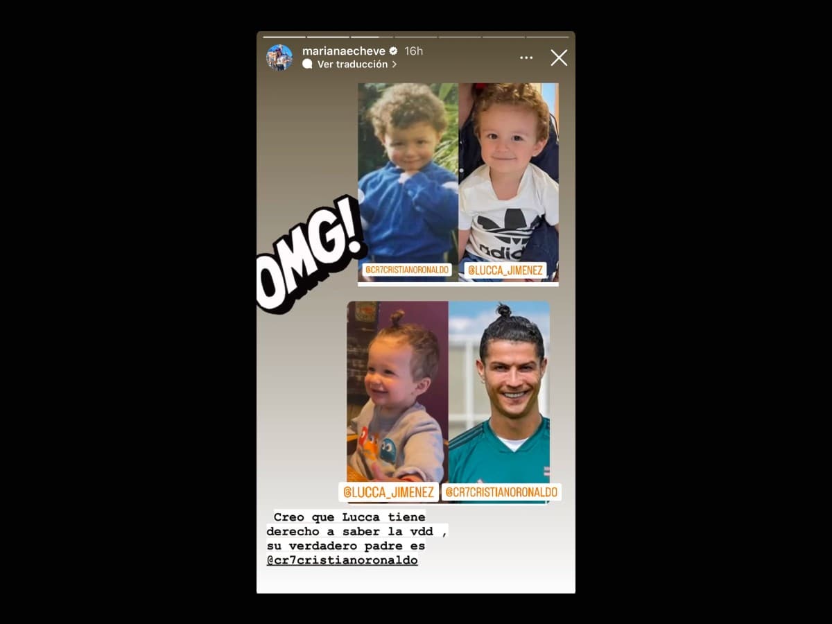 ¿Cristiano Ronaldo es el verdadero padre del hijo de Mariana Echeverría?