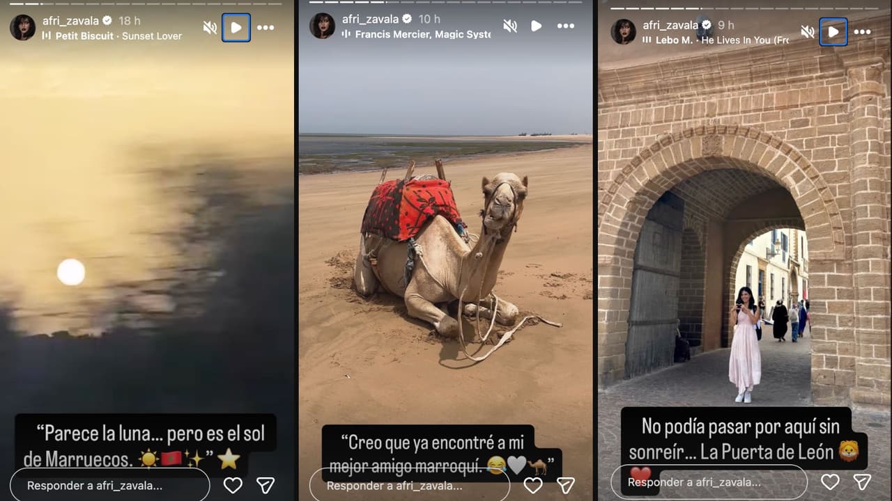 José Ron y África Zavala viajaron a Marruecos para grabar escenas de la nueva telenovela de Rosy Ocampo
