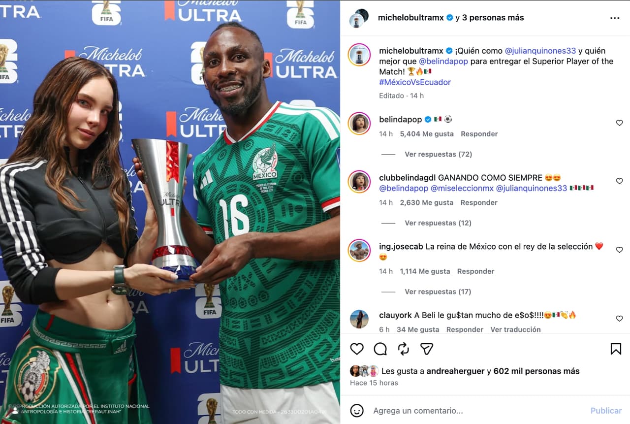 Belinda y Julián Quiñones.