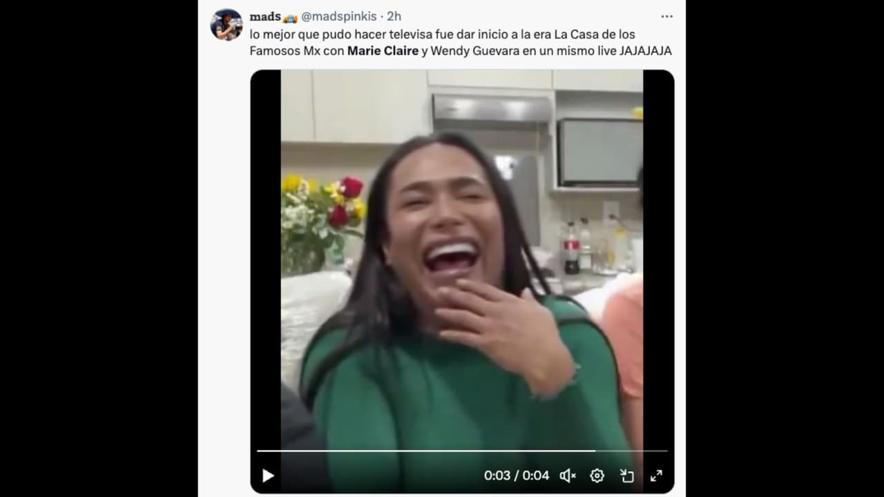 Usuarios en X mostraron su apoyo a Marie Claire Harp como la nueva host digital en 'La Casa de los Famosos México'