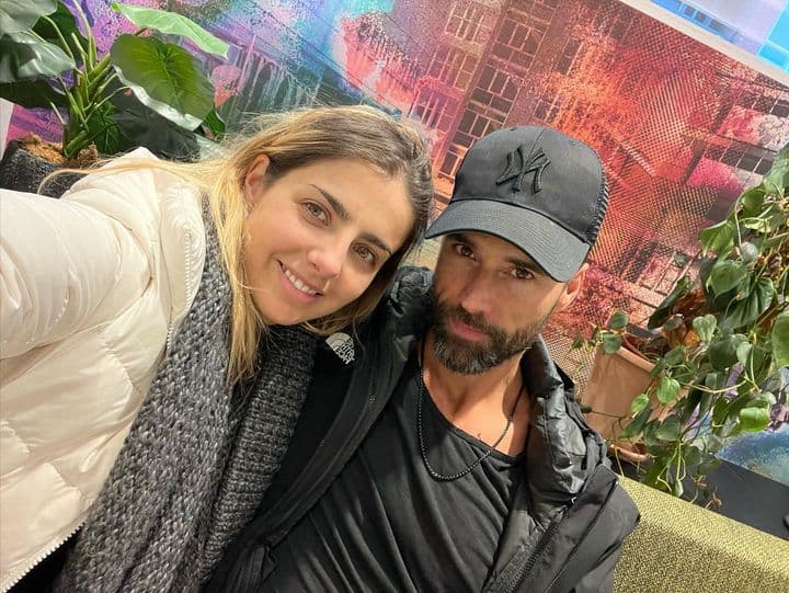 Los actores se pusieron románticos en redes.