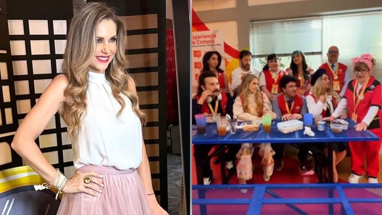 Ingrid Martz celebra el fin de grabaciones de ¿Tú crees? y dedica mensaje al elenco: "Son como familia"