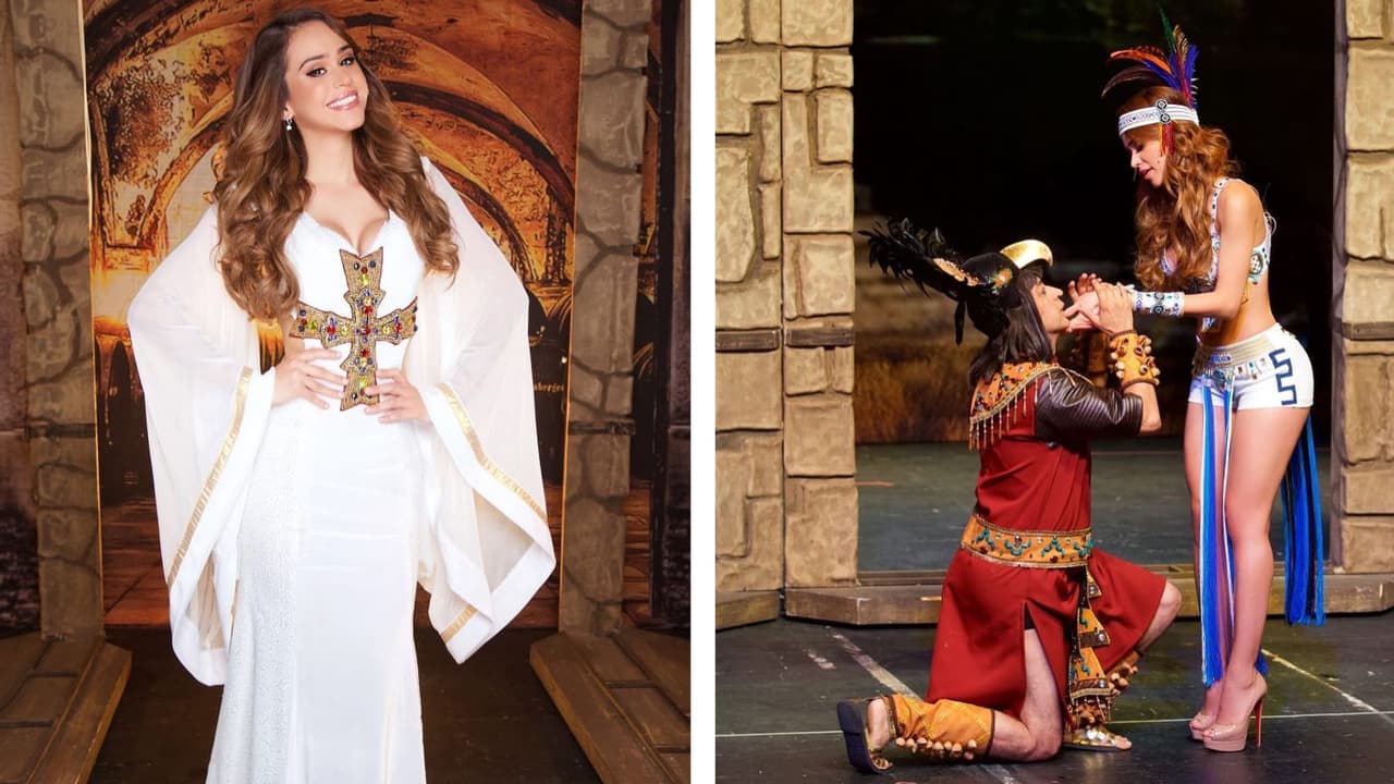 La conductora fue parte del elenco de la obra 'El tenorio cómico'