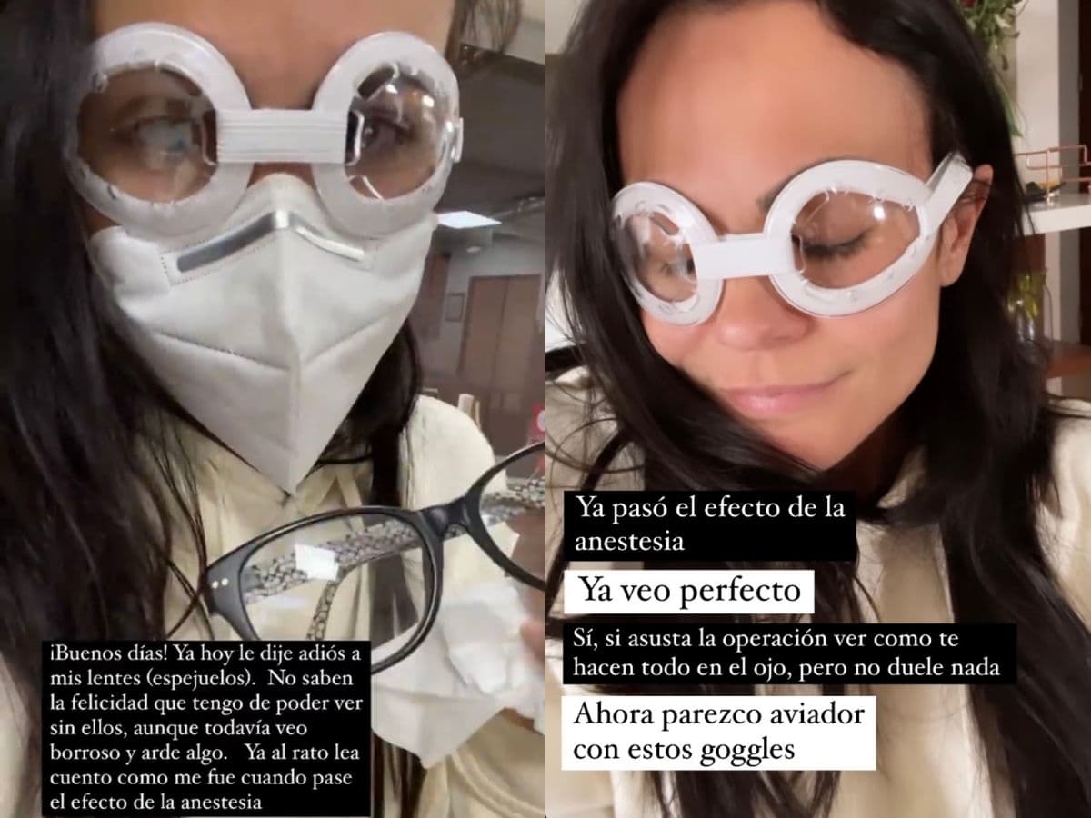 Laura Carmine habla de su cirugía.