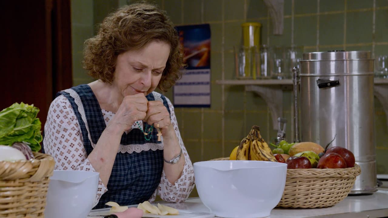 Teresa, la mamá de Ringo, vio angustiada la pelea y rezó para que su hijo no sufriera un accidente.