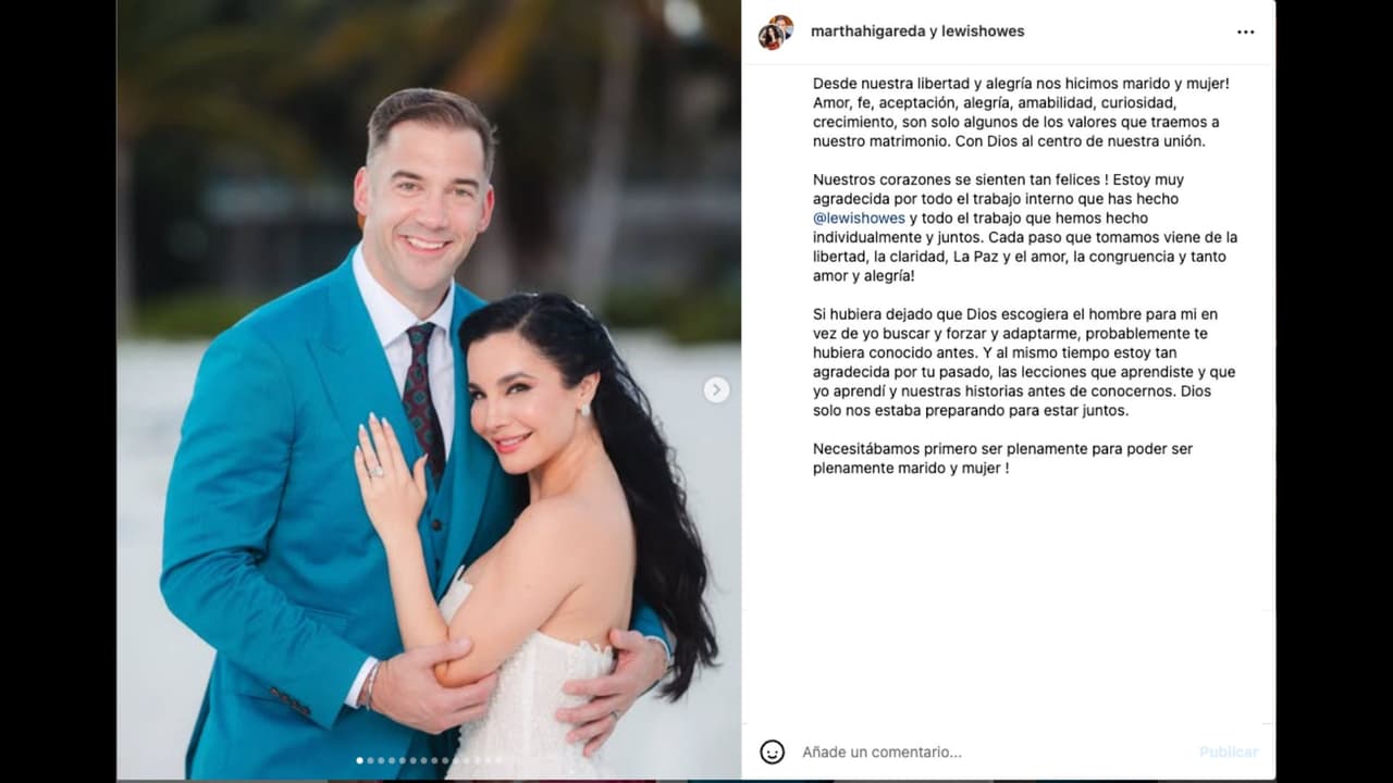 Martha Higareda dedica emotivo mensaje a su esposo Lewis Howes
