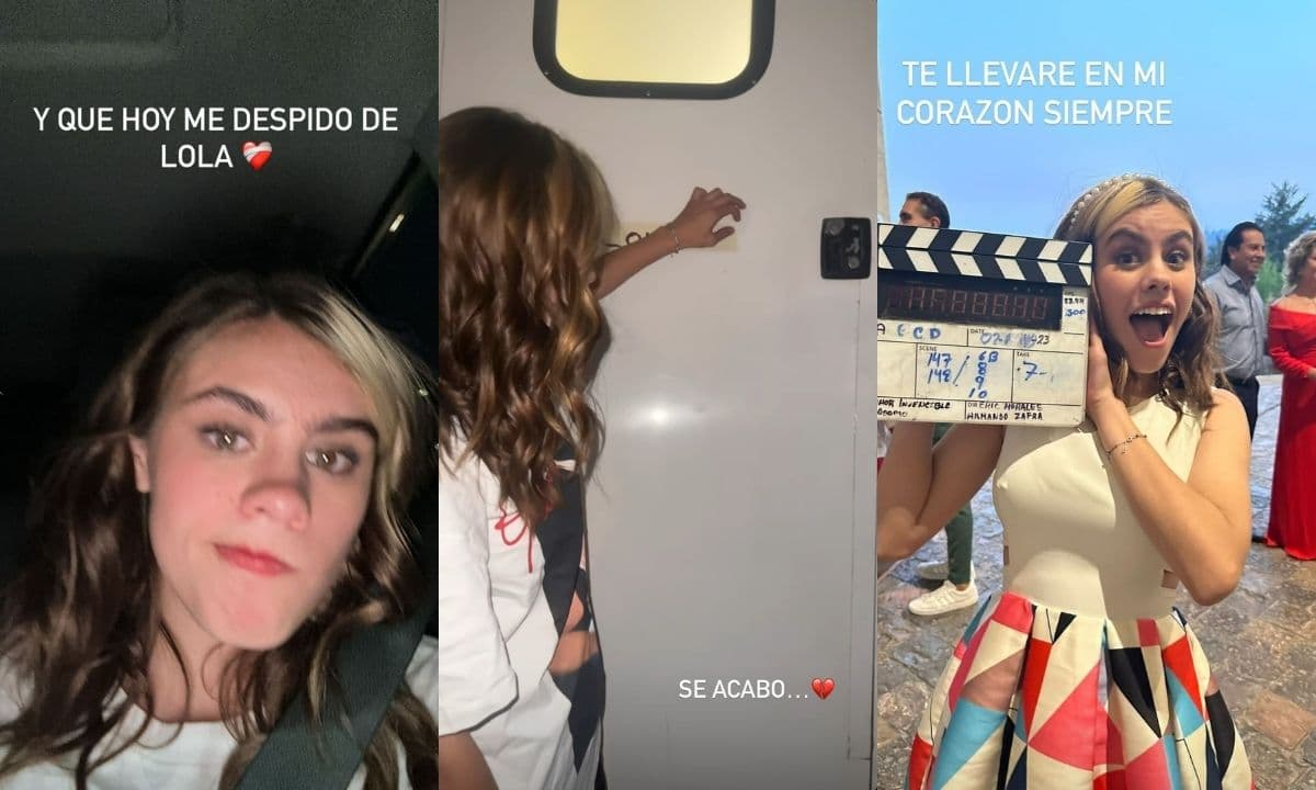 La actriz dio a vida por meses a la irreverente 'Lola'