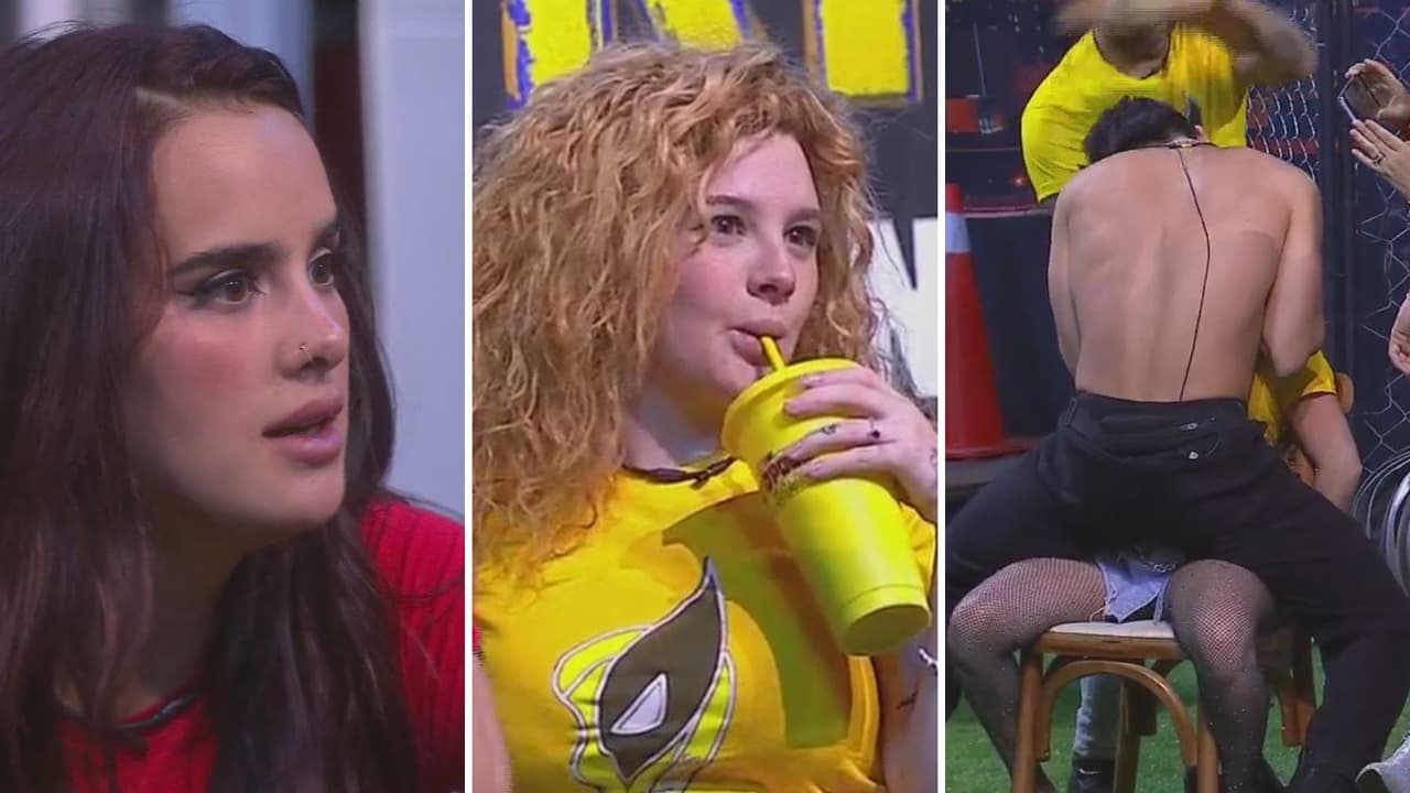 Sian roba tremendo beso a Briggitte Bozzo, Gala no soporta y estalla en celos: “¿Conmigo cuándo te has besado?”