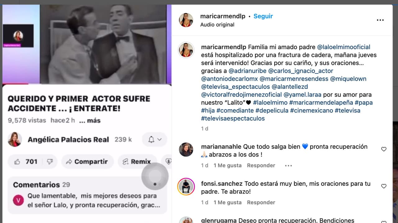 Hospitalizan a Lalo el 'Mimo' tras accidente.