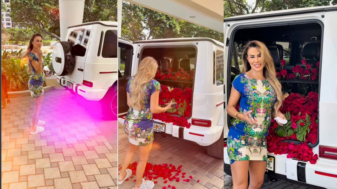 Ninel Conde presume el regalo que recibió de su esposo por el Día de las Madres