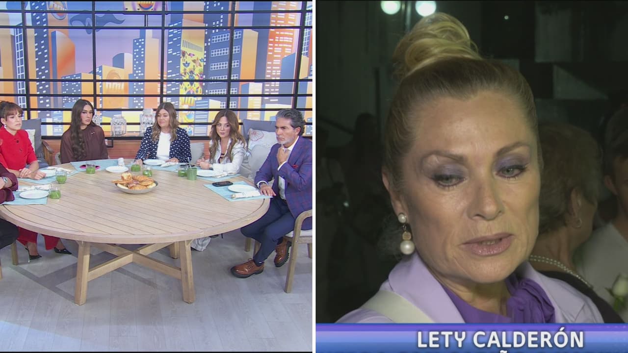Lety Calderón rompe en llanto en Hoy tras inesperada muerte de querida actriz de Televisa