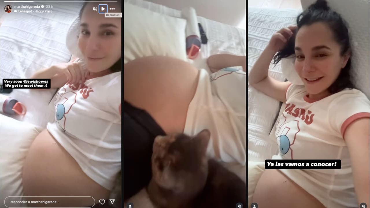 Martha Higareda comparte que está a punto de conocer a sus hijas