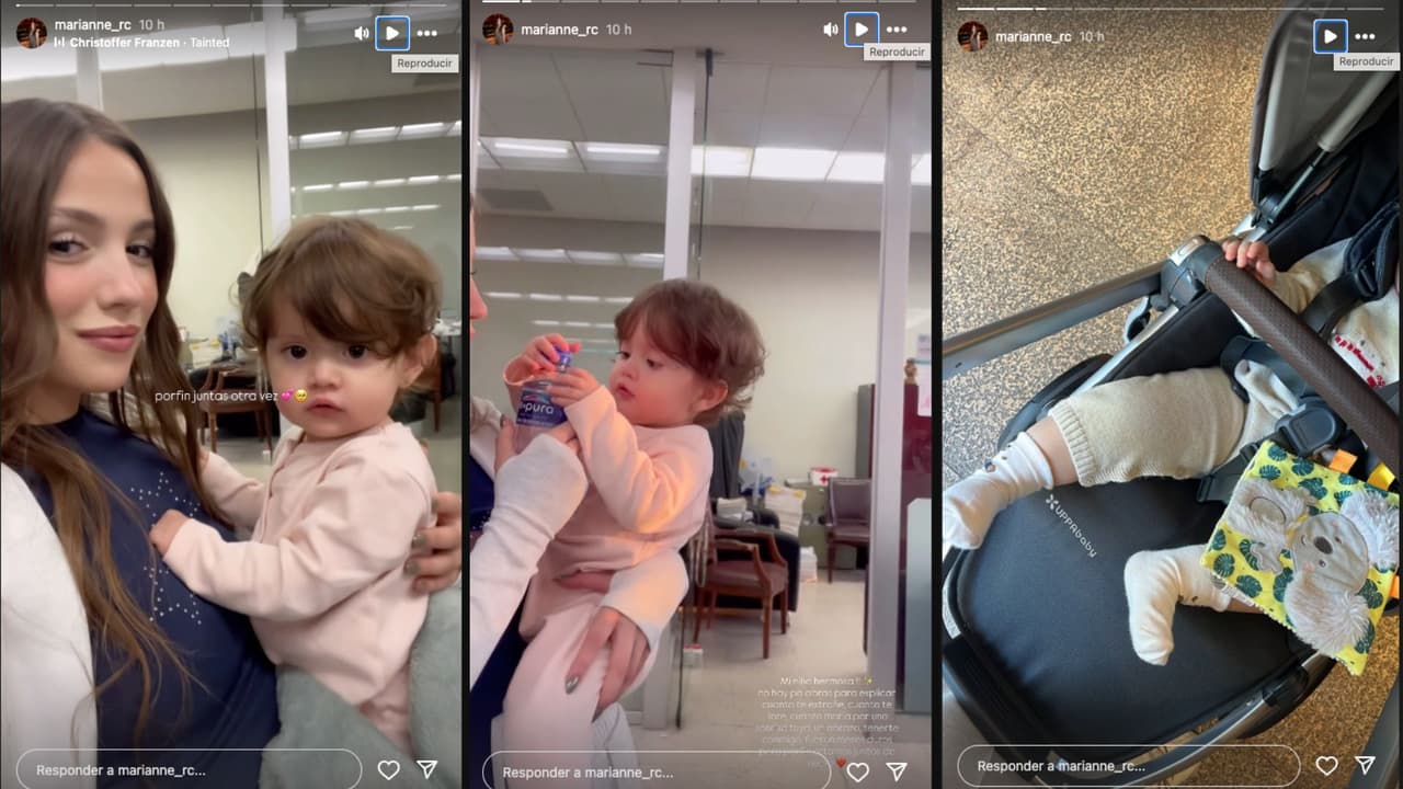 Marianne Gonzaga comparte videos junto a su hija Emma