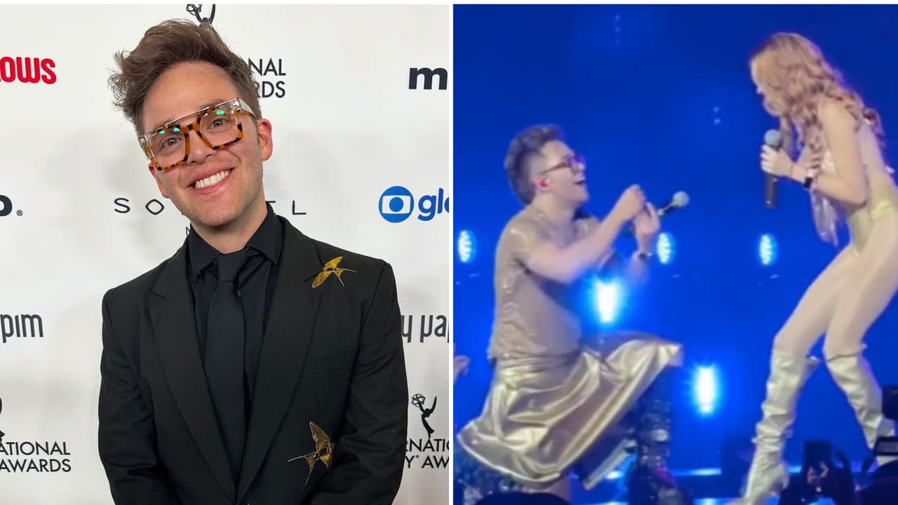 Yurem sorprende a cantante tras proponerle matrimonio en pleno concierto y así lo rechazaron