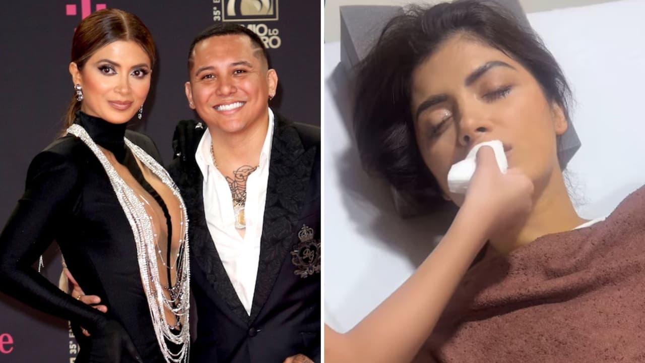 Kimberly Flores, esposa de Edwin Luna, es operada de emergencia: esto se sabe