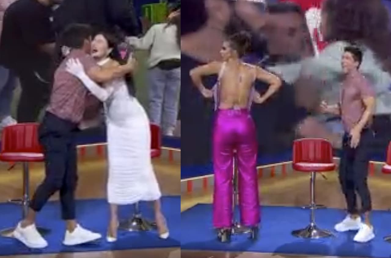 Natalia Súbtil sufre incidente con Mauricio Garza y se rompe la blusa de Cecilia Galliano en programa en vivo