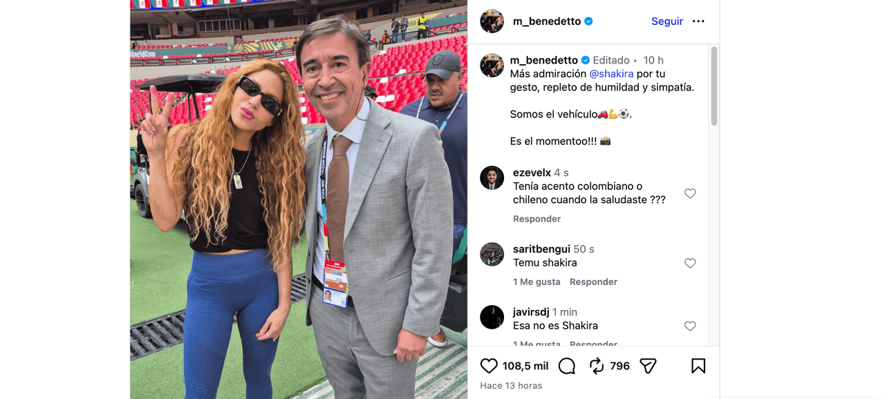 Conductor interrumpe transmisión del Mundial 2026 para hacer lo inimaginable con Shakira; ella reacciona en vivo