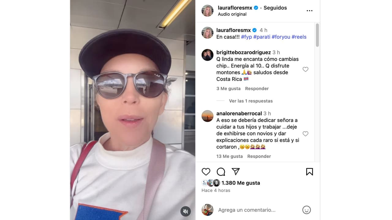 Laura Flores publica video dos días después de que confirmó ruptura con Lalo Salazar.