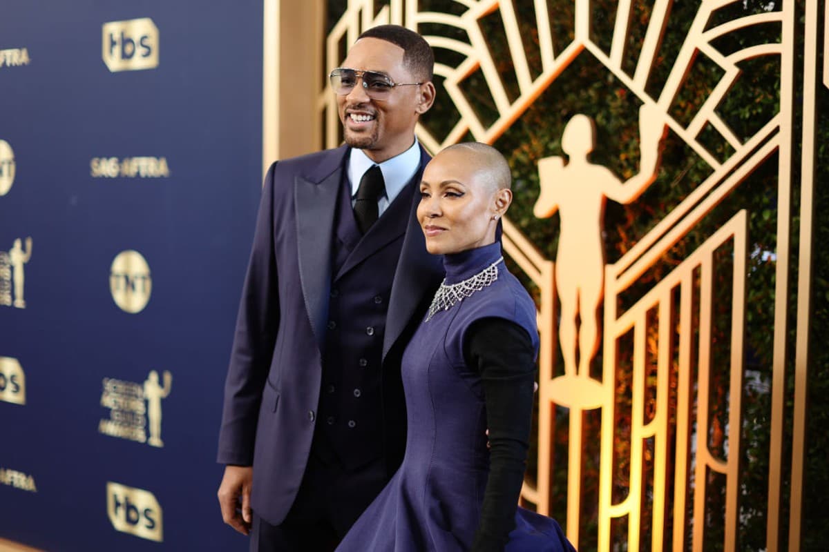 Will Smith y Jada Pinkett.