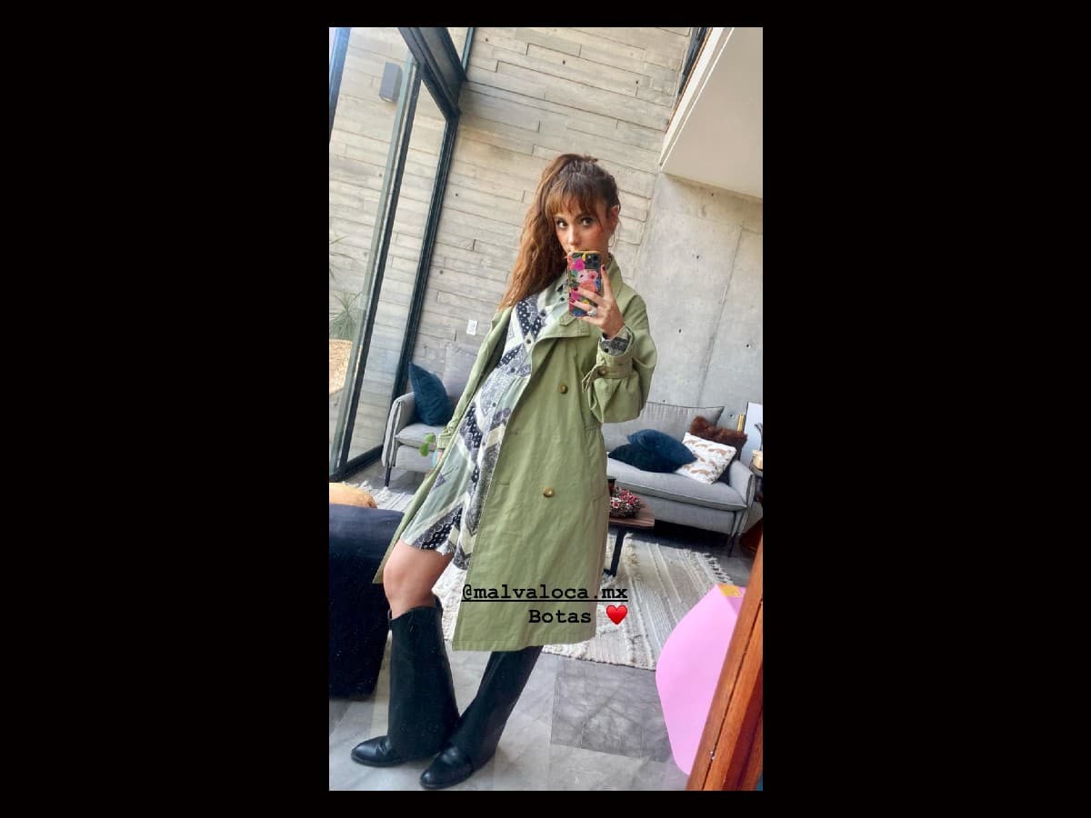 Natalia Téllez causa sensación al exhibir su pancita en la recta final de su embarazo.