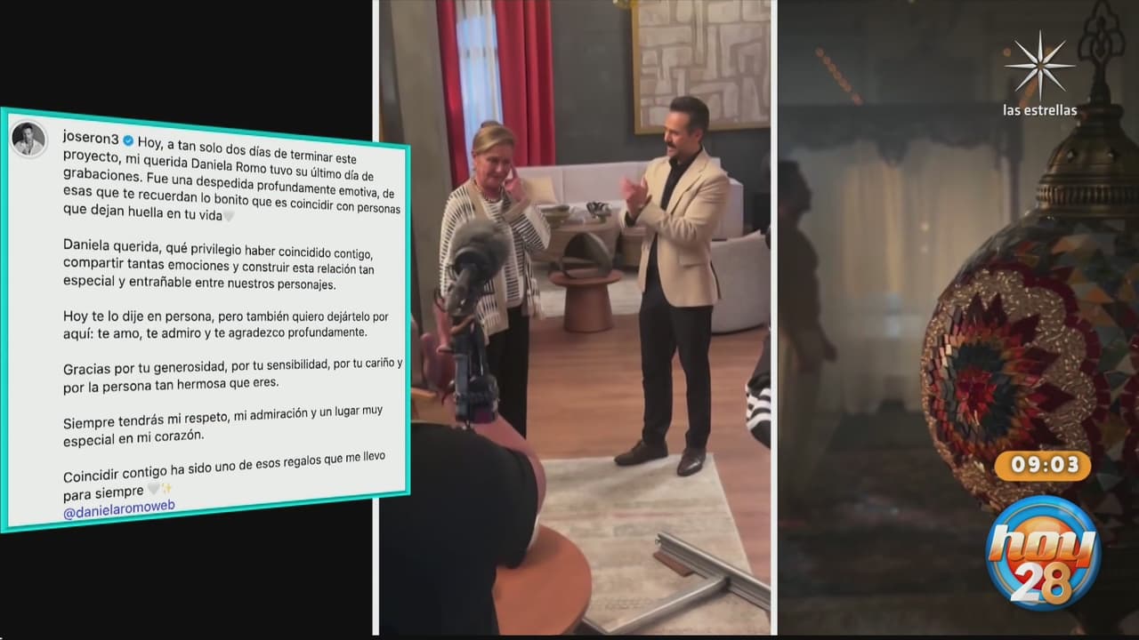 Daniela Romo se despide llorando de Cruzando Destinos: Marruecos en el Corazón; José Ron le dice adiós con mensaje