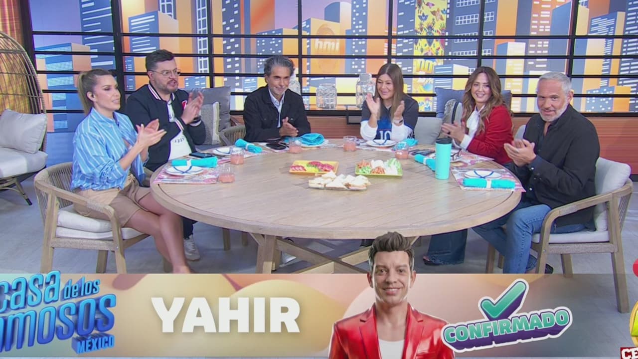 Andrea Legarreta reacciona en vivo al anuncio del nuevo habitante confirmado para La Casa de los Famosos México 2026