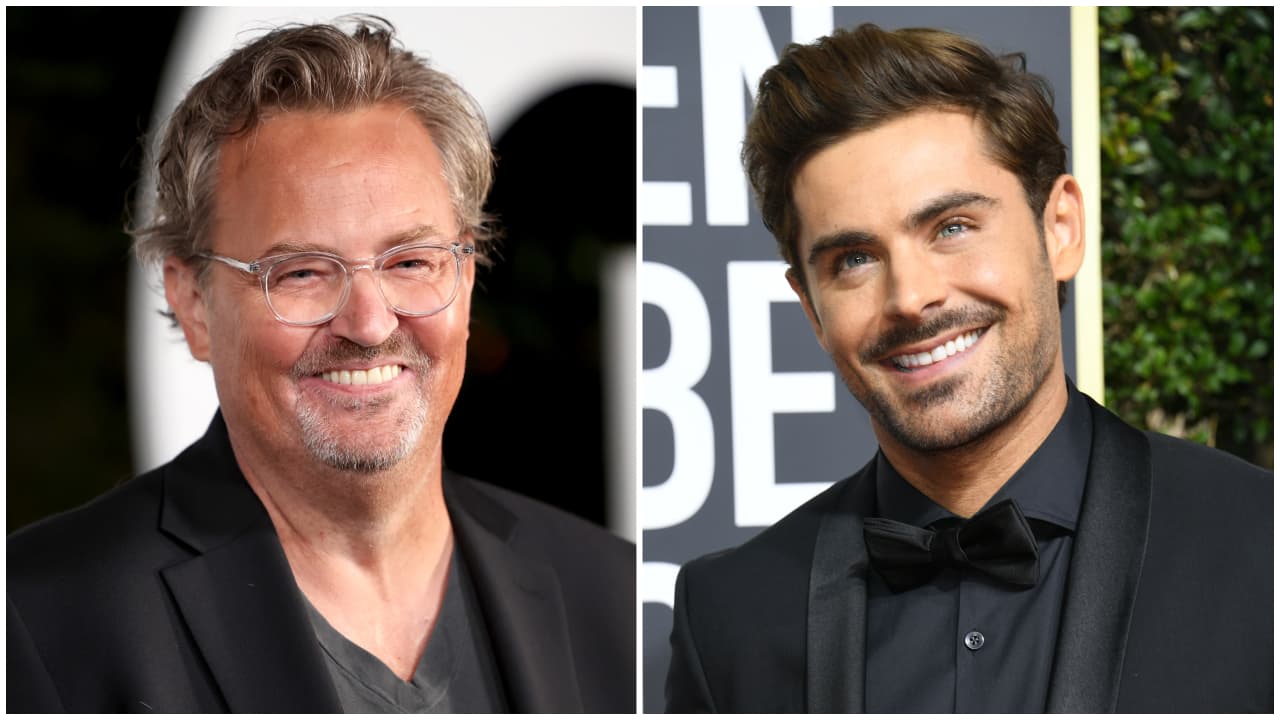 Matthew Perry estaba planeando su 'biopic' y quería a este galán para interpretarlo