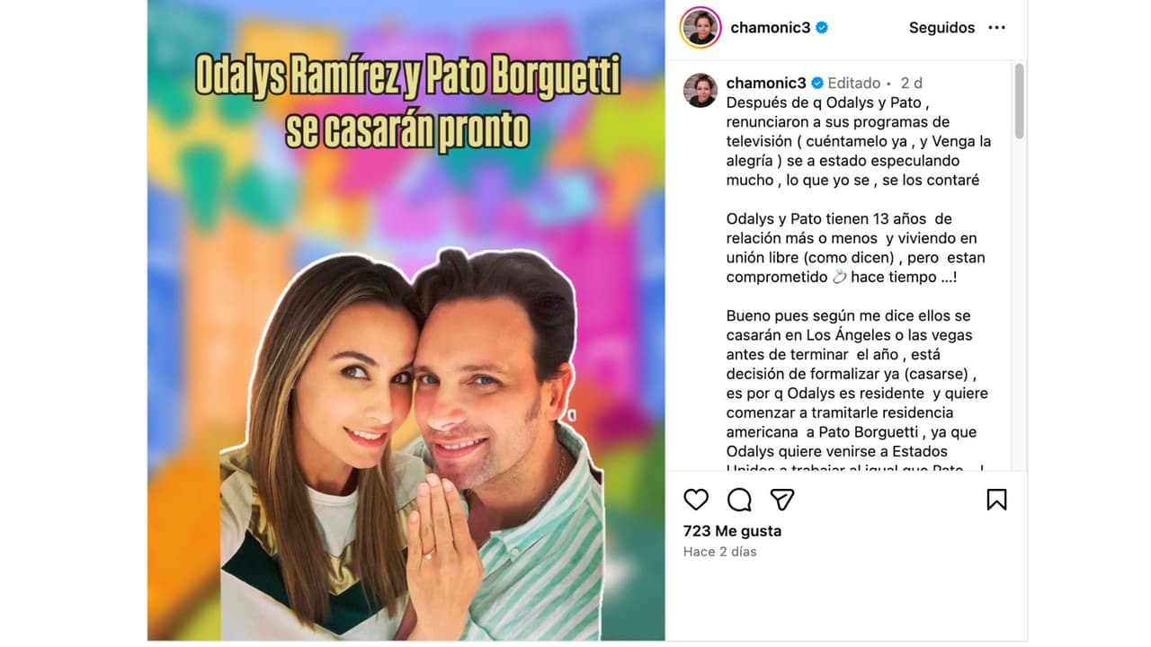 Revelan la supuesta razón de la salida de Odalys de Cuéntamelo Ya!