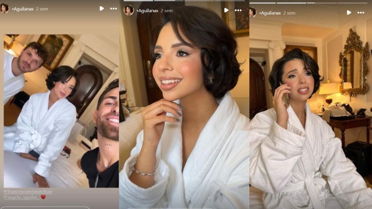 Fotos de Ángela Aguilar que desataron sospechas de boda secreta con Nodal.