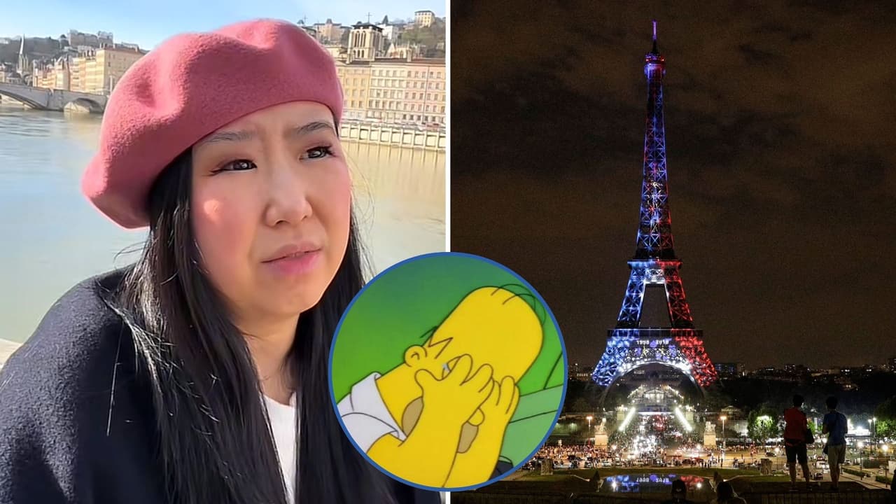 Estadounidense rompe en llanto durante viaje en Francia porque todos hablan francés