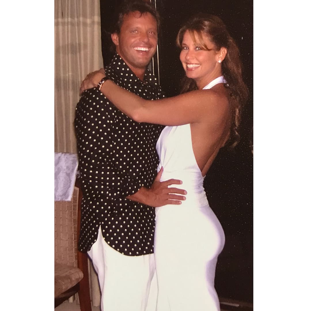La presentadora Myrka Dellanos, una de las novias de Luis Miguel.