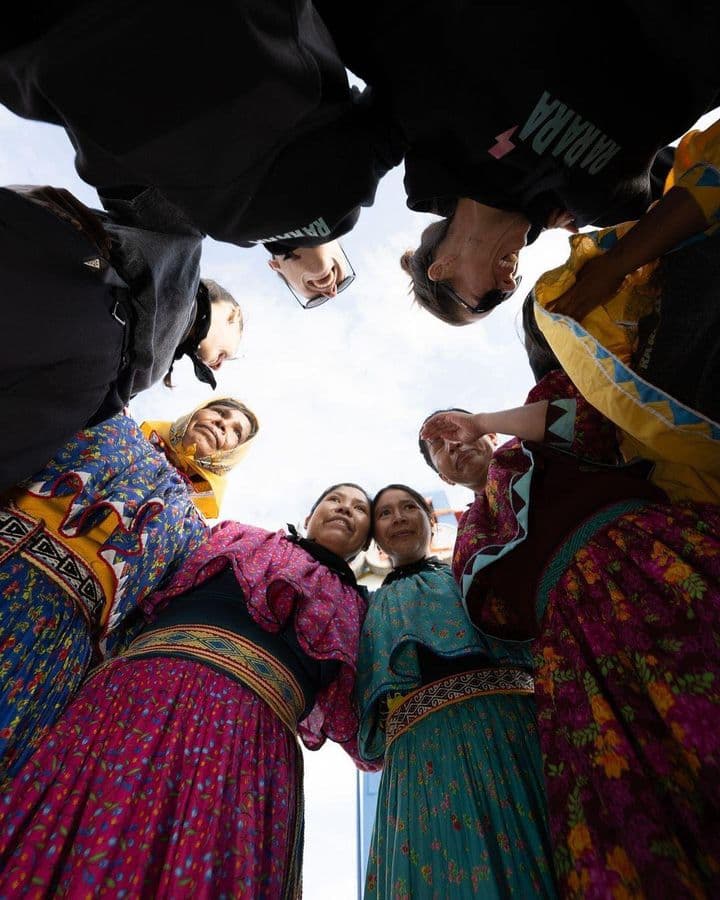 Equipo rarámuri en 'The Speed Project'