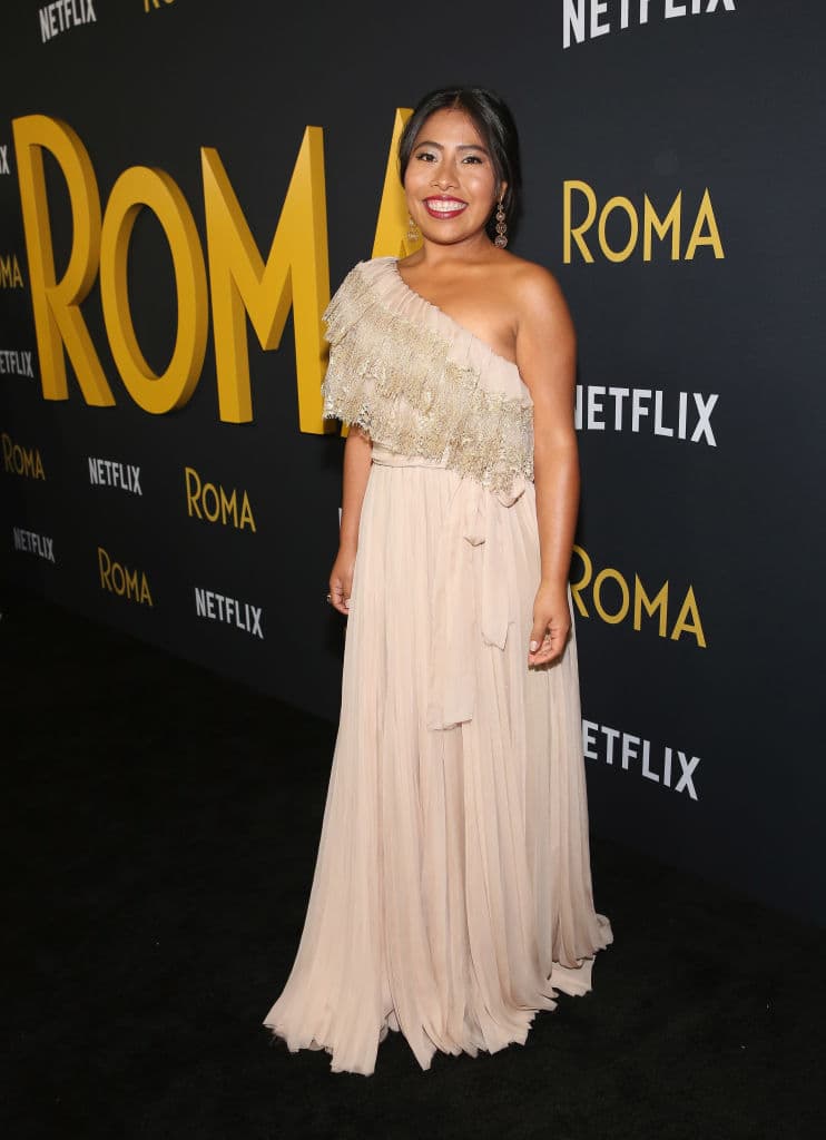 Yalitza Aparicio Premiere 'Roma' en Netflix