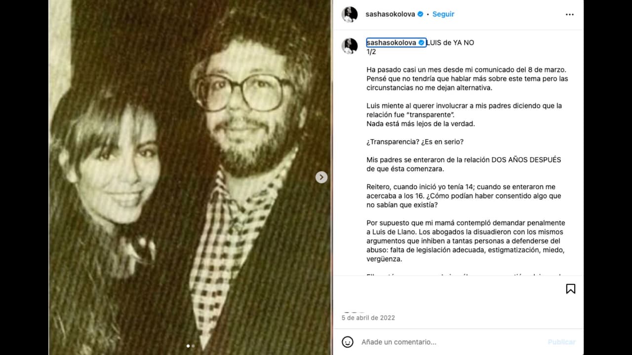 Sasha Sokol habla sobre el abuso que sufrió por Luis de Llano