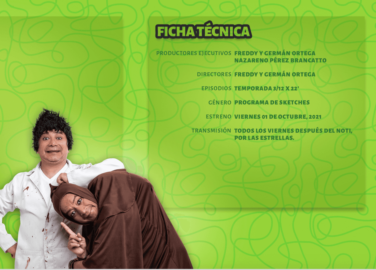 Ficha técnica Relatos Macabrones