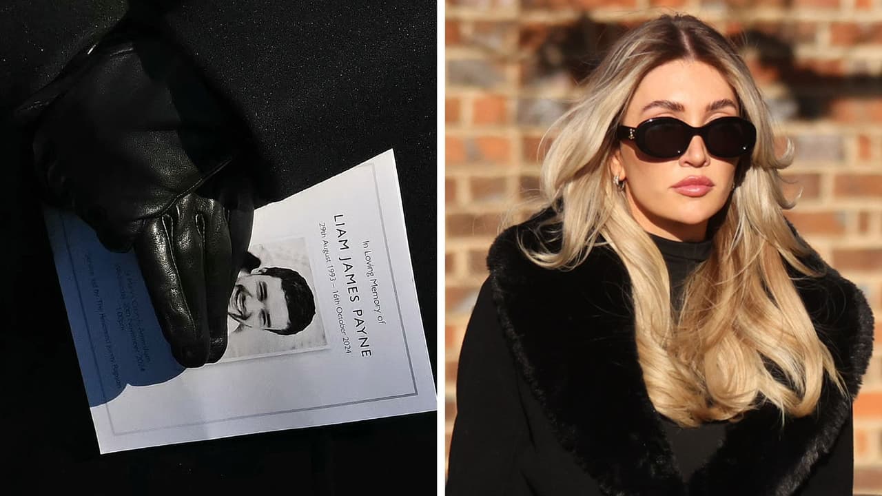 Kate Cassidy, novia de Liam Payne, acudió al funeral del cantante en el Reino Unido