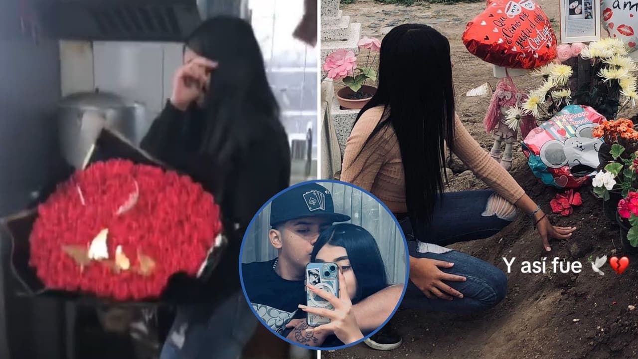 Mujer llora al recibir flores de su novio fallecido; dejó el pedido programado: “Dolió hasta el alma”