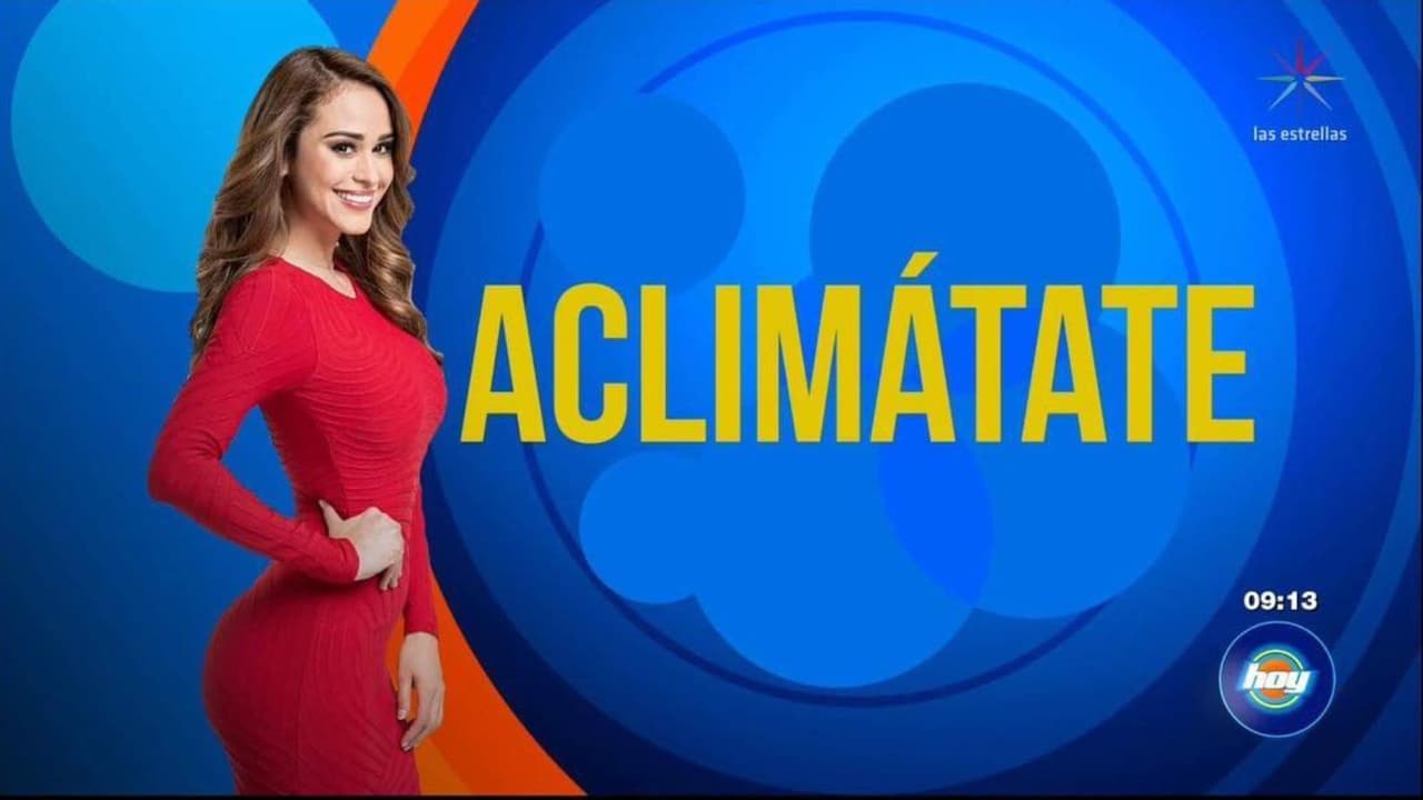Yanet García se sumó al programa 'Hoy' para dar la sección del clima