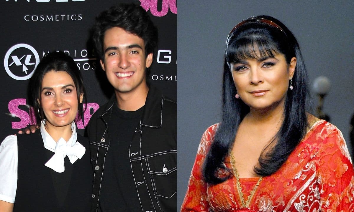 Victoria Ruffo y el hijo de Mayrín Villanueva participan en Corona de Lágrimas