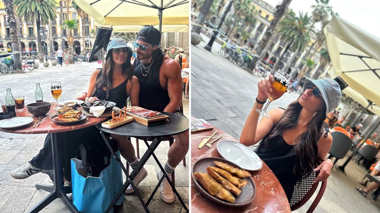 Galilea Montijo presume escapada romántica a Barcelona con su novio Isaac Moreno