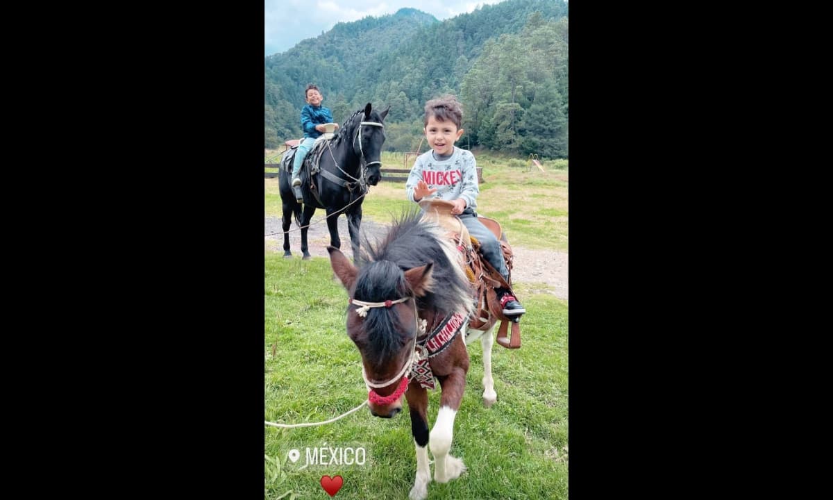Edgar Bahena compartió una foto de sus hijos