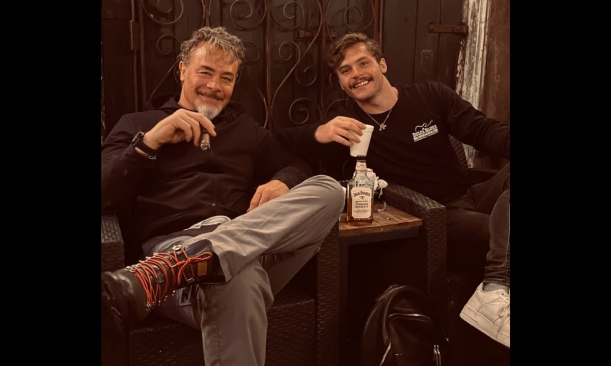 El actor y su hijo Graco son como dos gotas de agua