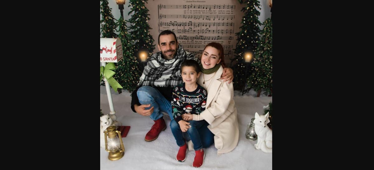 Diego es el nombre del adorable hijo que Marcus Ornellas, 'Martín' en la historia', tuvo con la también actriz Ariadne Díaz.