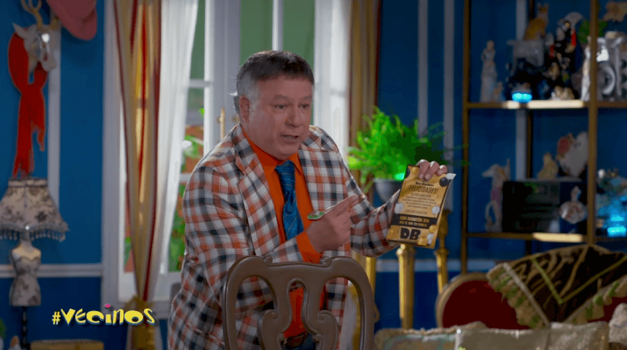 Don Arturo en el final de temporada de Vecinos