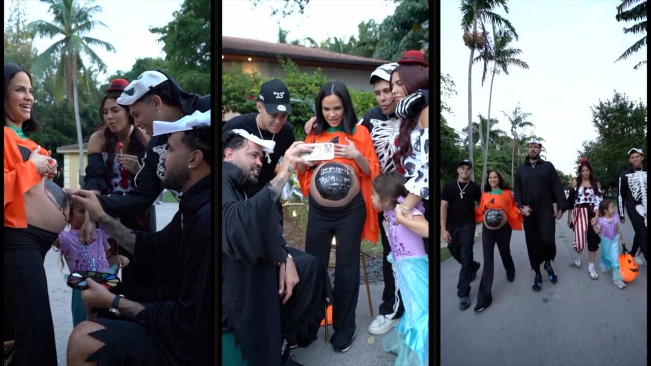 Natti Natasha compartió cómo celebró Halloween en compañía de su familia